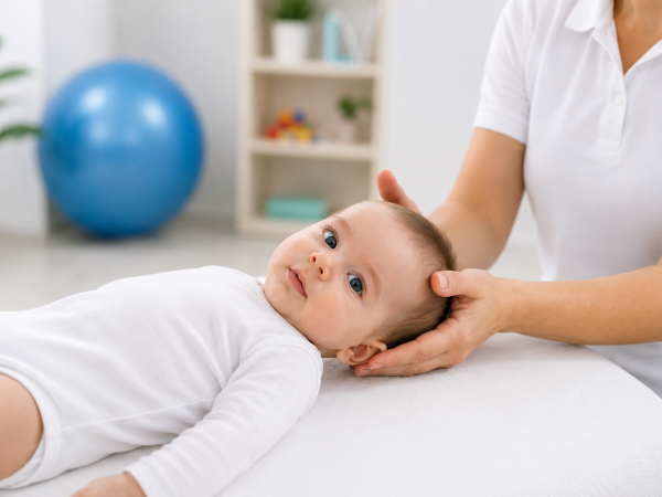 plagiocefalia en bebés tratamiento fisioterapia infantil Alicante