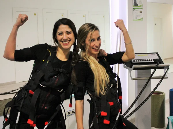 sesión de electroestimulación en grupo en Bio Ems